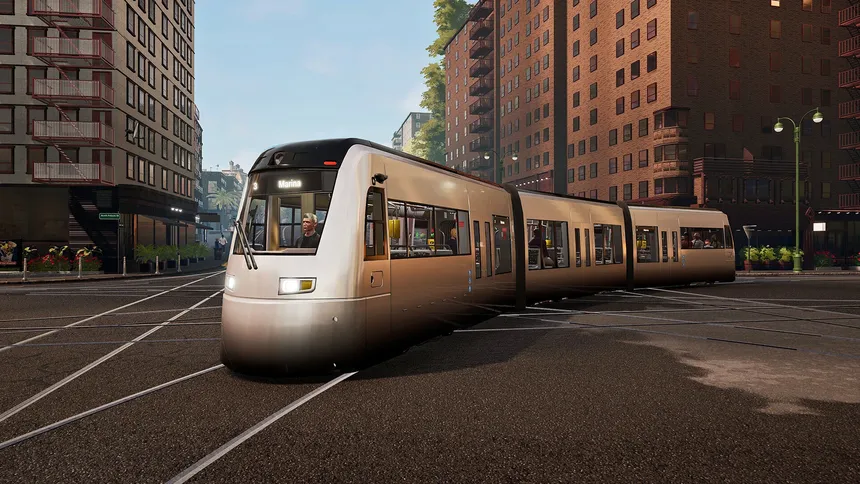 Скриншот 1 к игре Tram Simulator Urban Transit