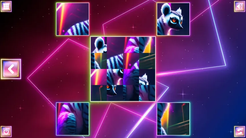 Скриншот 3 к игре Neon Fantasy: Monkeys