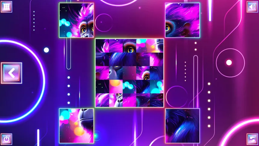 Скриншот 5 к игре Neon Fantasy: Monkeys