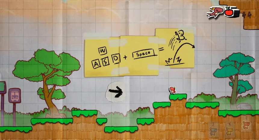 Скриншот 1 к игре Doodle Adventure of Chameleon