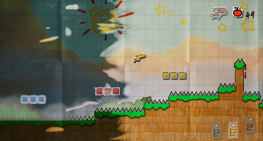 Скриншот 3 к игре Doodle Adventure of Chameleon