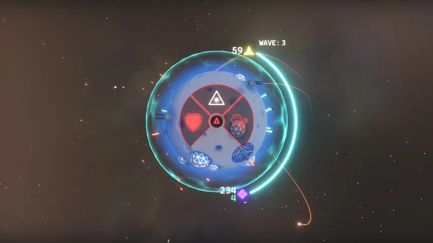 Скриншот 2 к игре RED IMPACT - EPIC PLANETARY DEFENCE