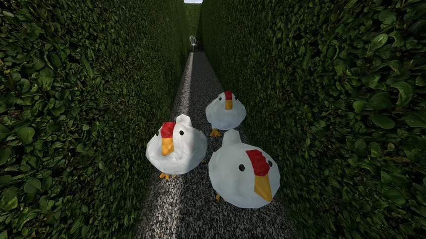 Скриншот 4 к игре Chasing Chickens