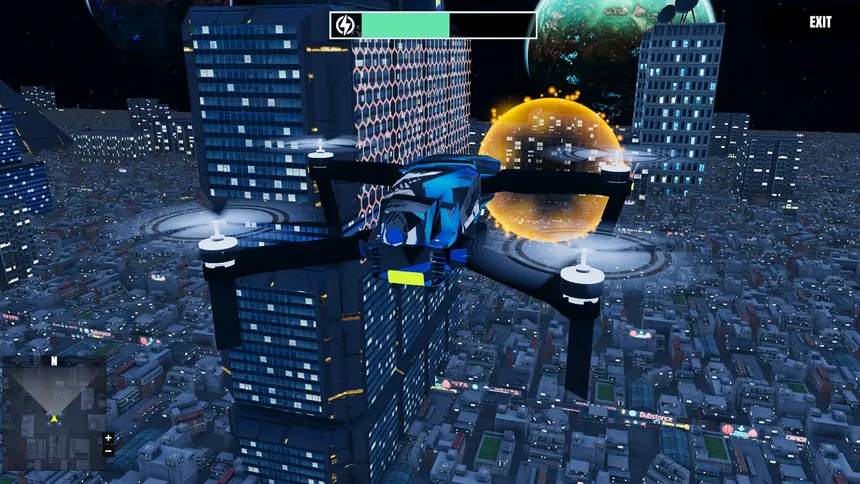 Скриншот 2 к игре Drone Flight Simulator Online
