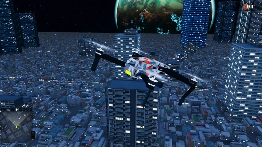 Скриншот 5 к игре Drone Flight Simulator Online
