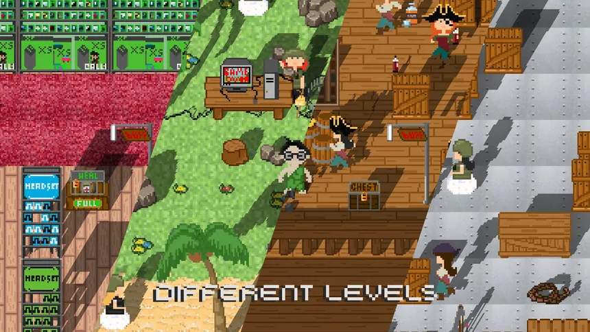 Скриншот 1 к игре Fighting for Singleship: I am Chased by a Bunch of Women But I Just Want to Play Video Games