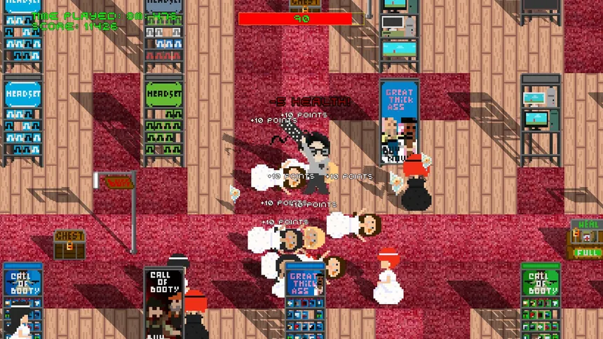 Скриншот 3 к игре Fighting for Singleship: I am Chased by a Bunch of Women But I Just Want to Play Video Games