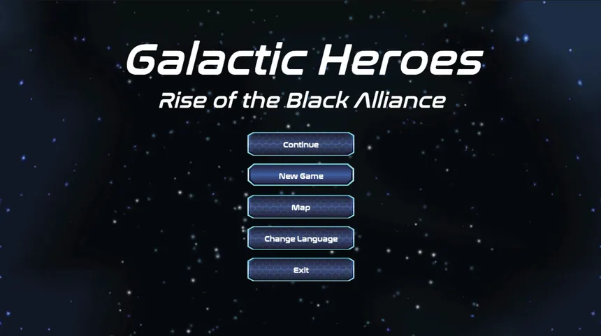 Скриншот 1 к игре Galactic Heroes: Rise of the Black Alliance