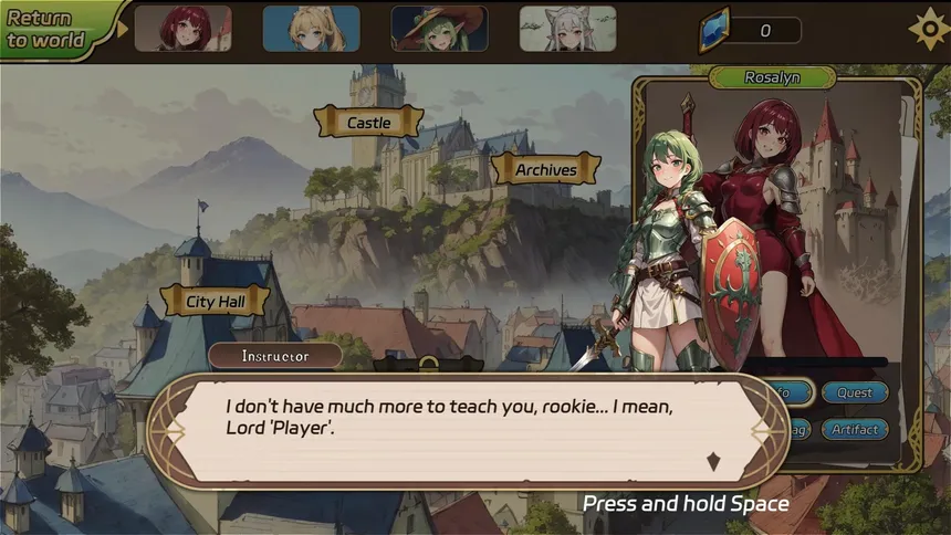 Скриншот 1 к игре Re:Lord – Tales of Adventure