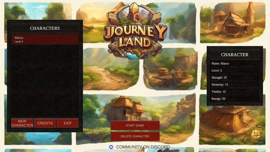 Скриншот 5 к игре Journey's Land Demo