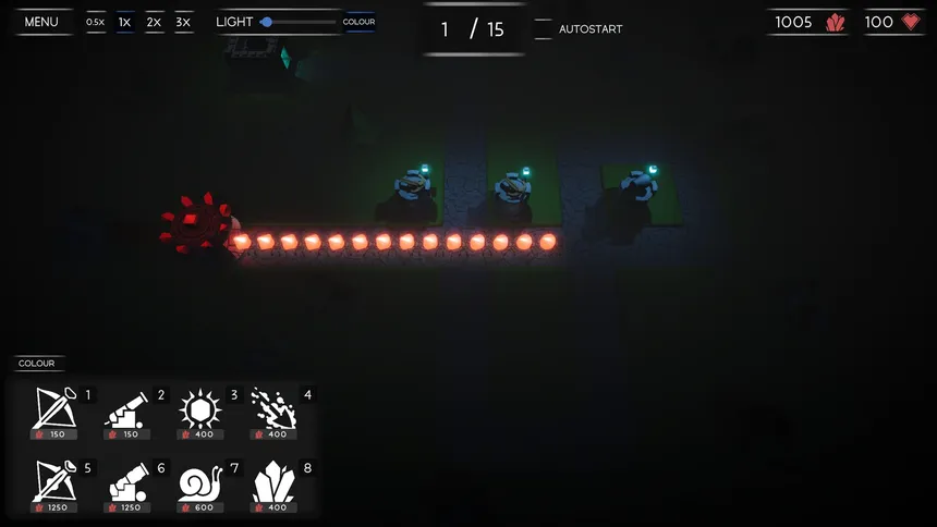 Скриншот 1 к игре Dark Gem Tower Defense