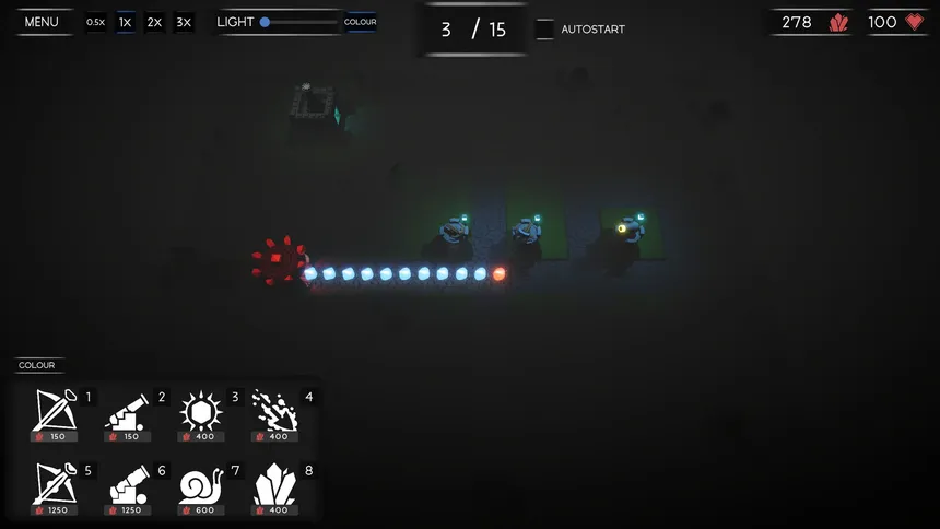 Скриншот 2 к игре Dark Gem Tower Defense
