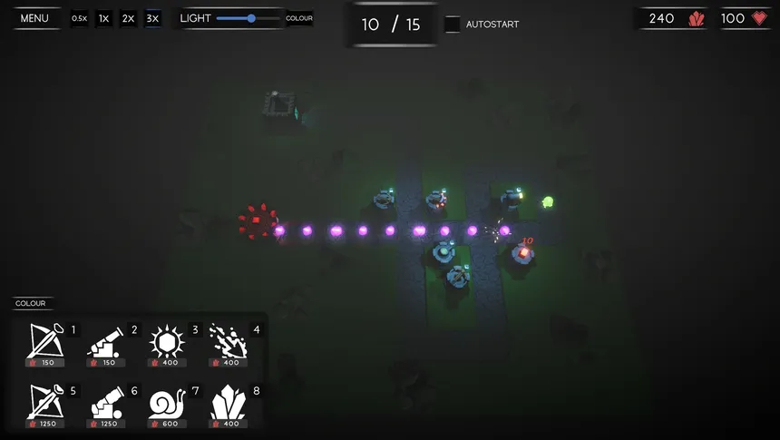 Скриншот 3 к игре Dark Gem Tower Defense