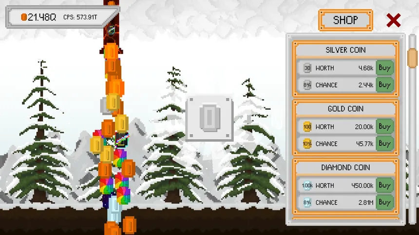 Скриншот 4 к игре CoinBlock Clicker