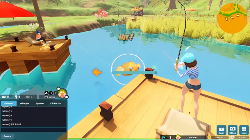 Скриншот 2 к игре Fishing Online