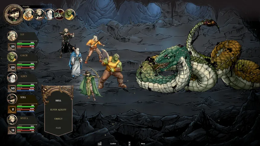 Скриншот 1 к игре Dragonero