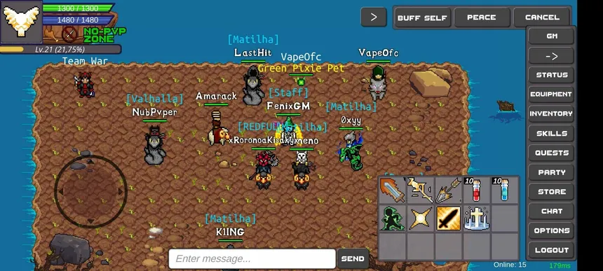 Скриншот 2 к игре Delta MMORPG