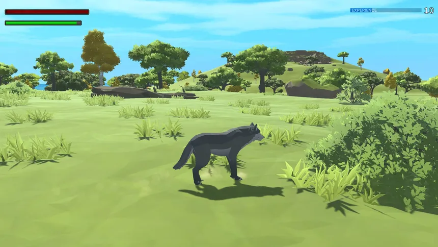 Скриншот 1 к игре Wolf The Lone Hunt