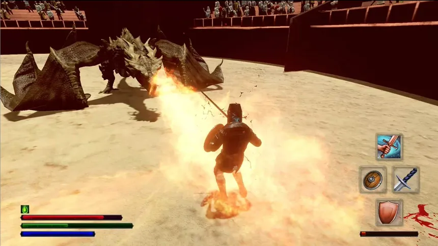 Скриншот 1 к игре Dark Age Gladiator