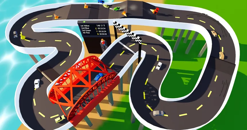 Скриншот 1 к игре Retro Rally!