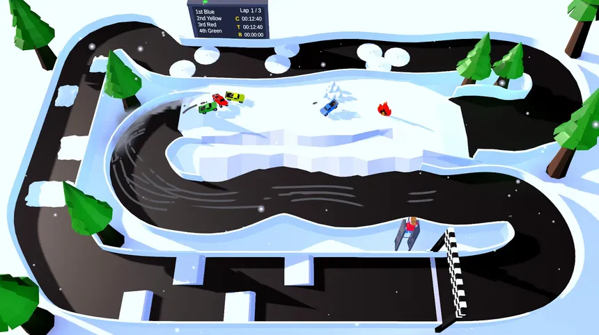Скриншот 2 к игре Retro Rally!