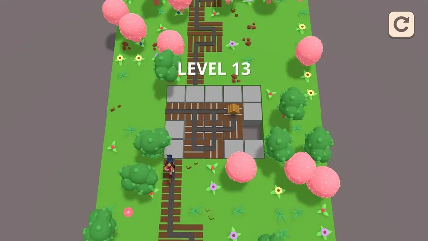 Скриншот 5 к игре Ninja Forest Maze