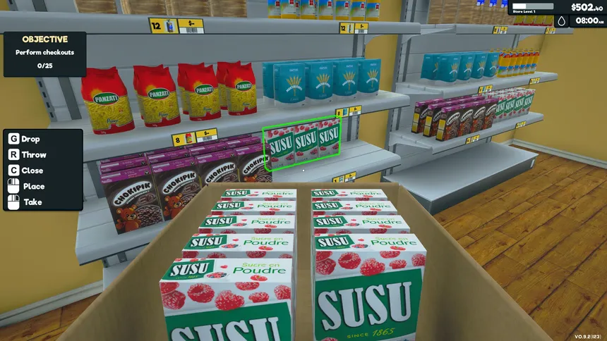 Скриншот 1 к игре Supermarket Simulator
