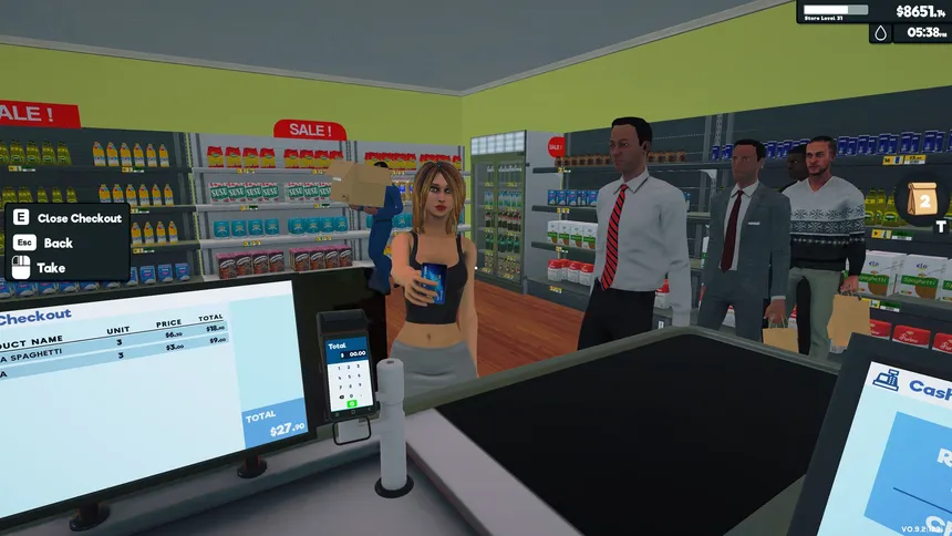 Скриншот 2 к игре Supermarket Simulator