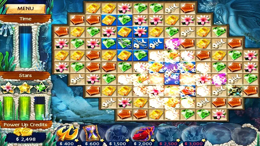 Скриншот 1 к игре Jewel Legends: Atlantis