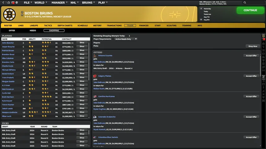 Скриншот 2 к игре Franchise Hockey Manager 10