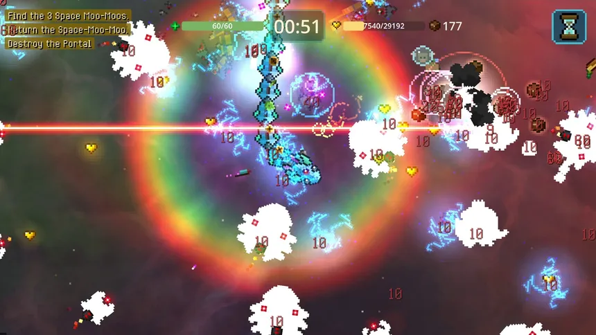 Скриншот 6 к игре Cozy Space Survivors