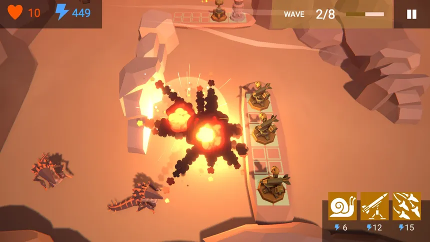 Скриншот 1 к игре Endless Desert TD