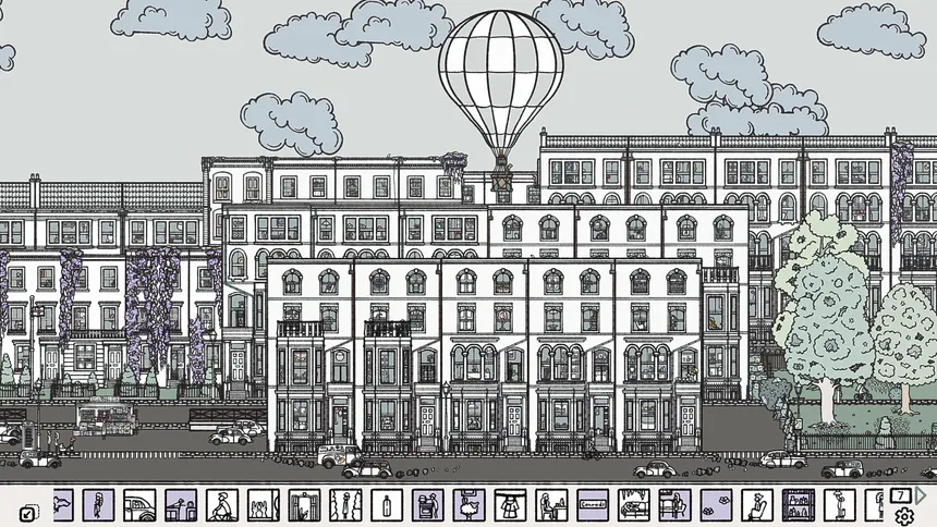 Скриншот 1 к игре Doodle Streets: London 1950's