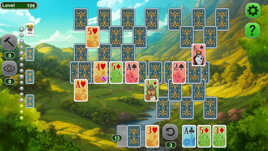 Скриншот 6 к игре Weekend solitaire: Summer village