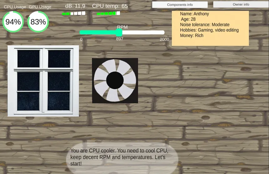 Скриншот 4 к игре Cooling Simulator