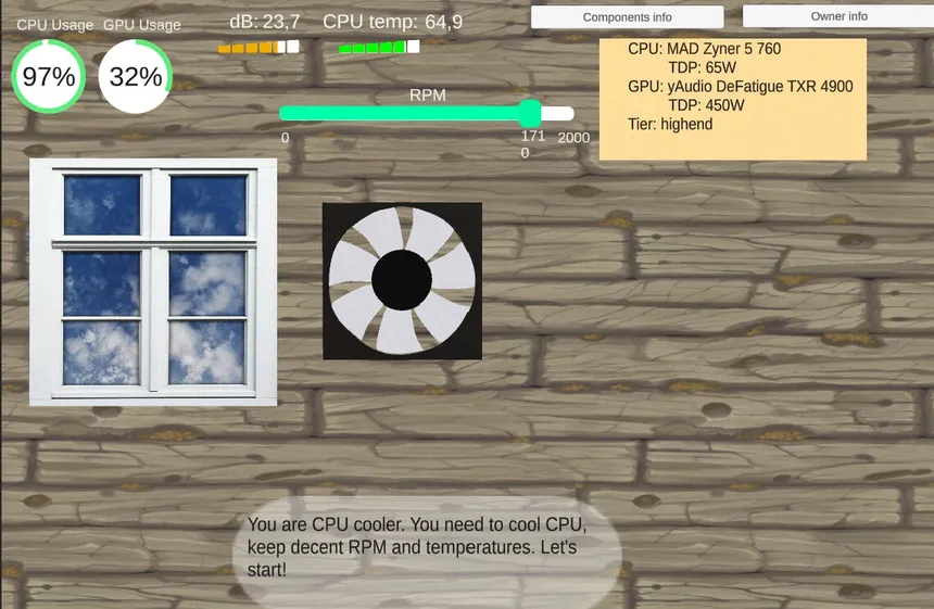 Скриншот 5 к игре Cooling Simulator