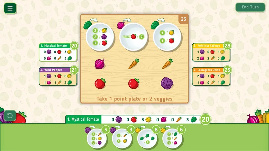 Скриншот 1 к игре Point Salad - The Board Game