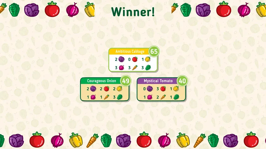 Скриншот 3 к игре Point Salad - The Board Game
