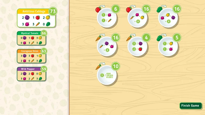 Скриншот 5 к игре Point Salad - The Board Game
