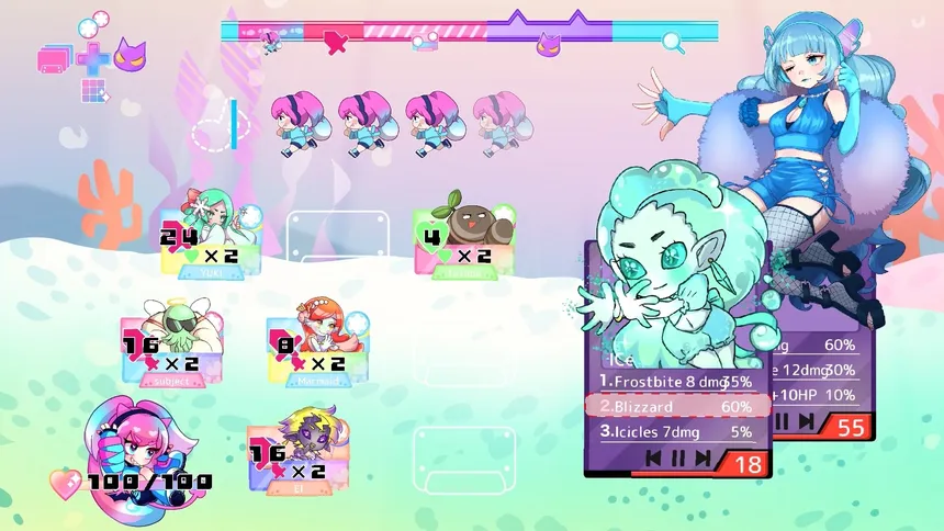 Скриншот 1 к игре RODB : Rhythm of Deck Builder