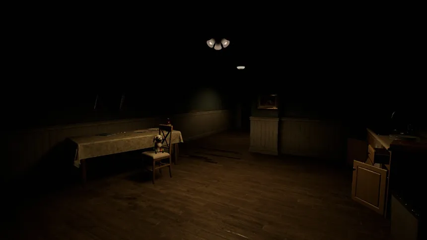 Скриншот 4 к игре KAGIDOKO : A Deep Learning Horror Game