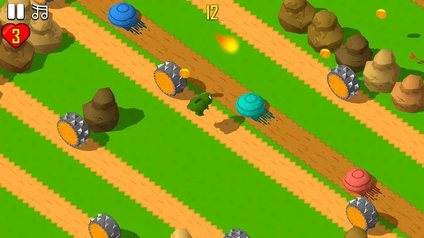 Скриншот 2 к игре Who Let the Frog Out