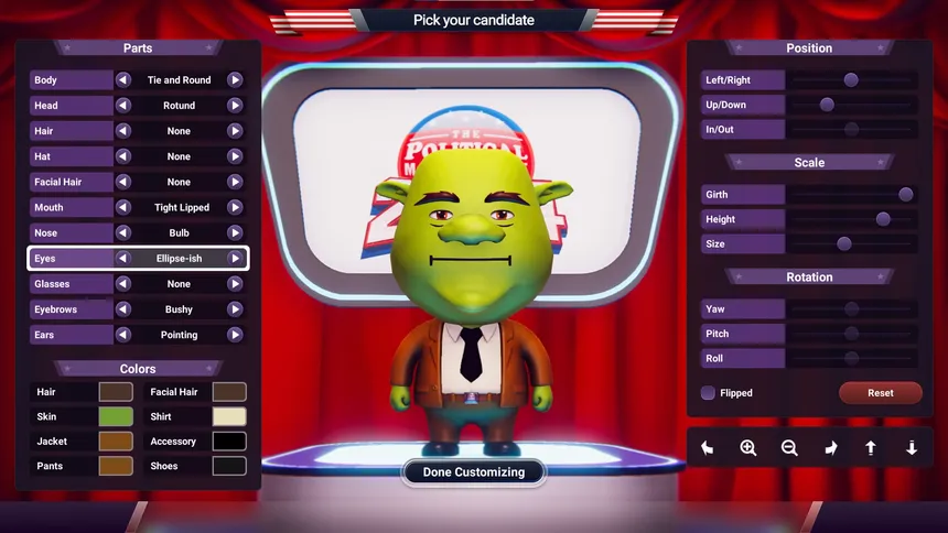 Скриншот 8 к игре The Political Machine 2024