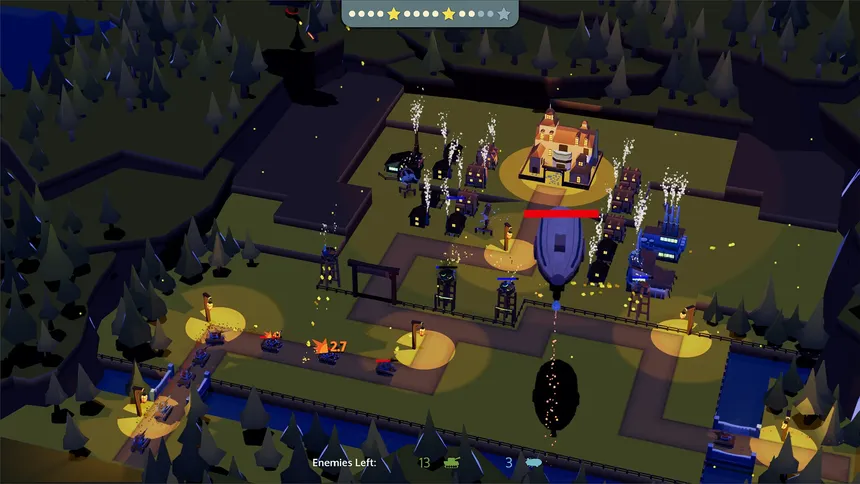 Скриншот 2 к игре Dampf - The Cozy Tower Defense