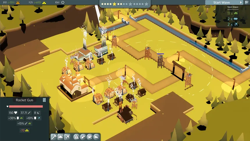 Скриншот 4 к игре Dampf - The Cozy Tower Defense