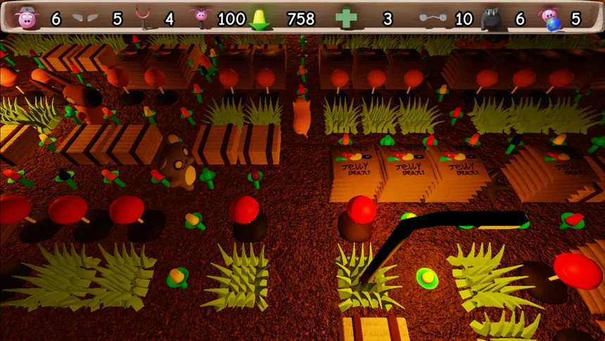 Скриншот 3 к игре Hungry Humphrey: Eat The World