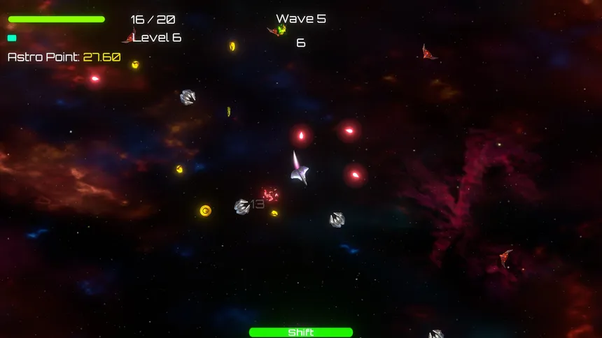 Скриншот 1 к игре AstroPanic
