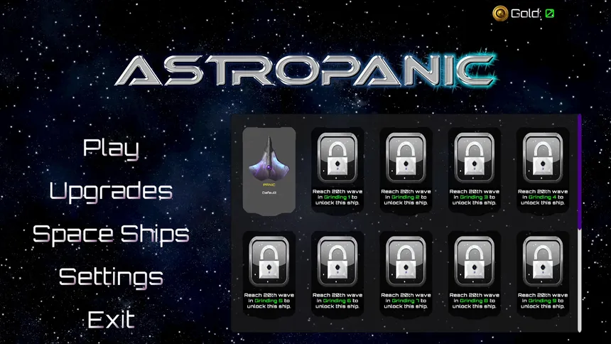Скриншот 4 к игре AstroPanic