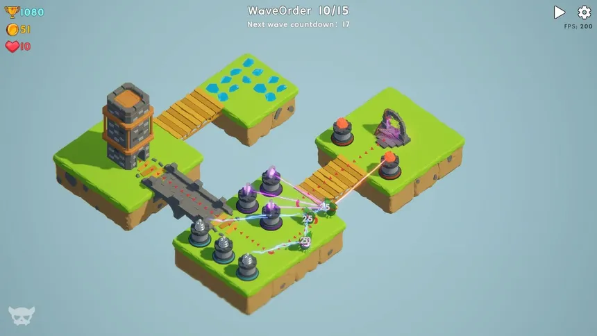 Скриншот 2 к игре 云端堡垒TD