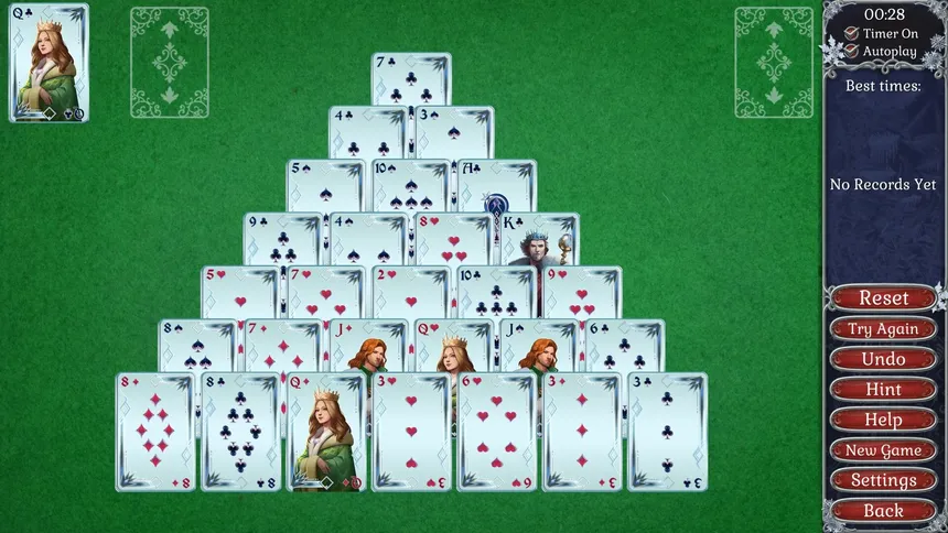 Скриншот 6 к игре Jewel Match Solitaire Winterscapes 2 - Collector's Edition